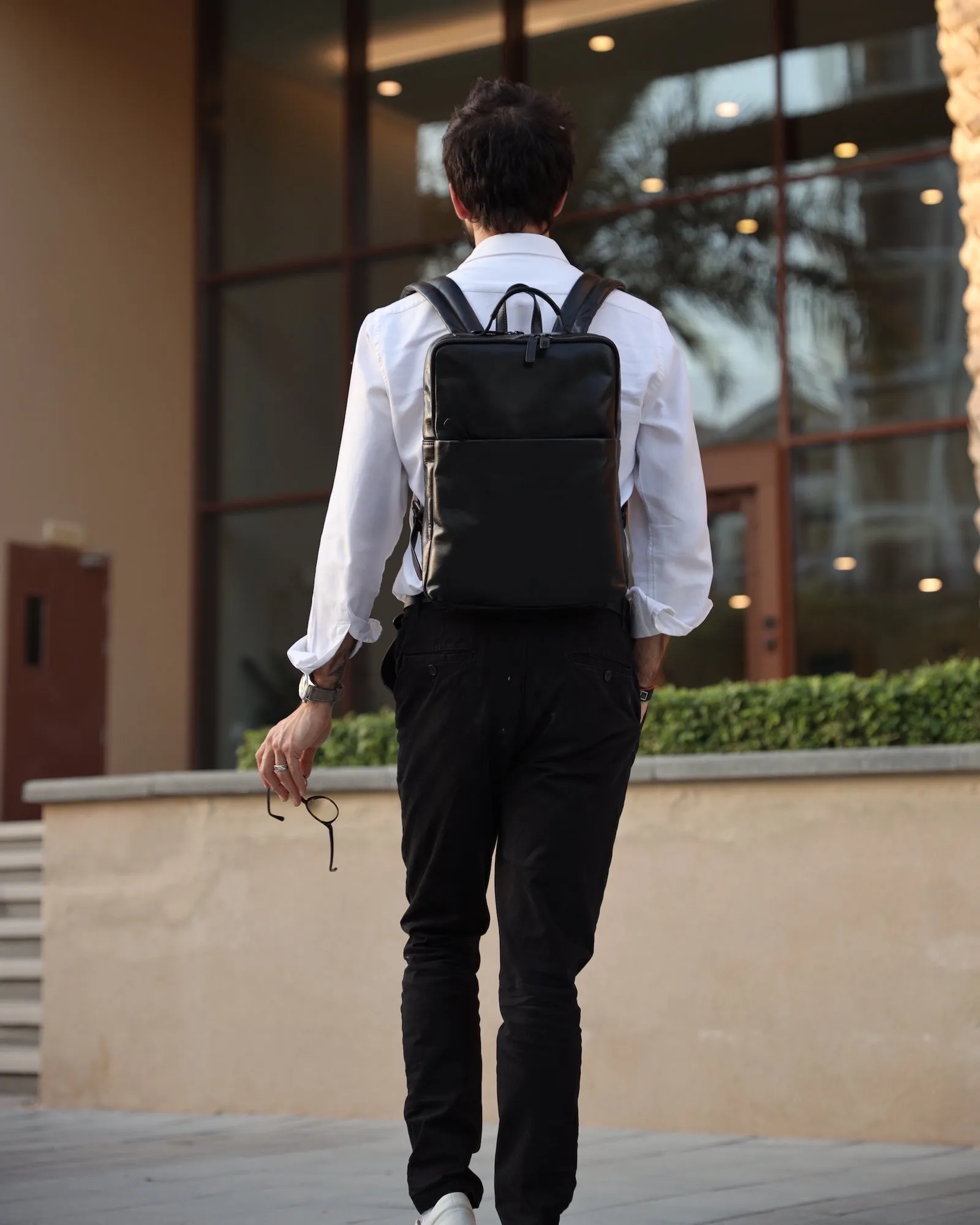 Soho Urbanist Slim Backpack | Black