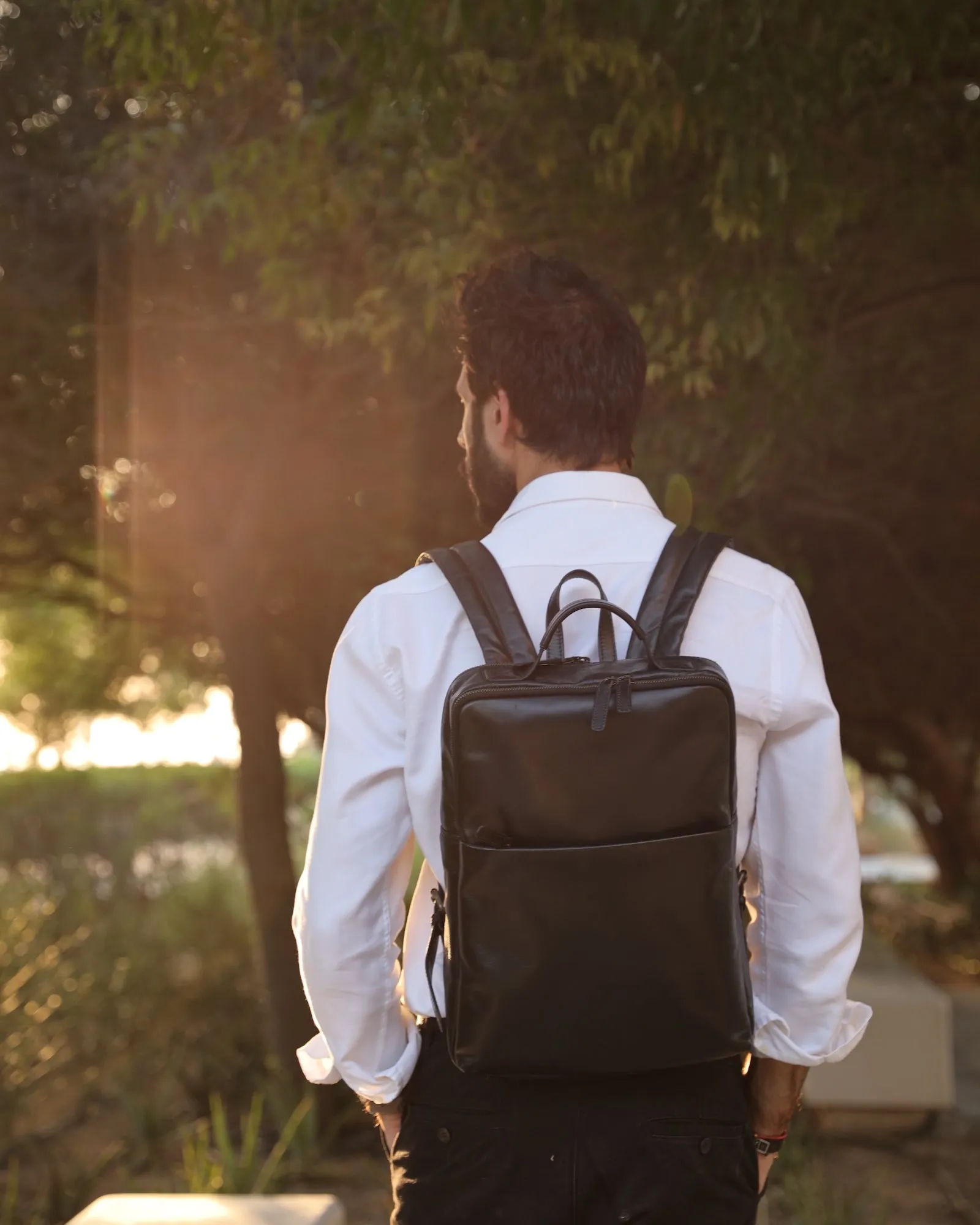 Soho Urbanist Slim Backpack | Black