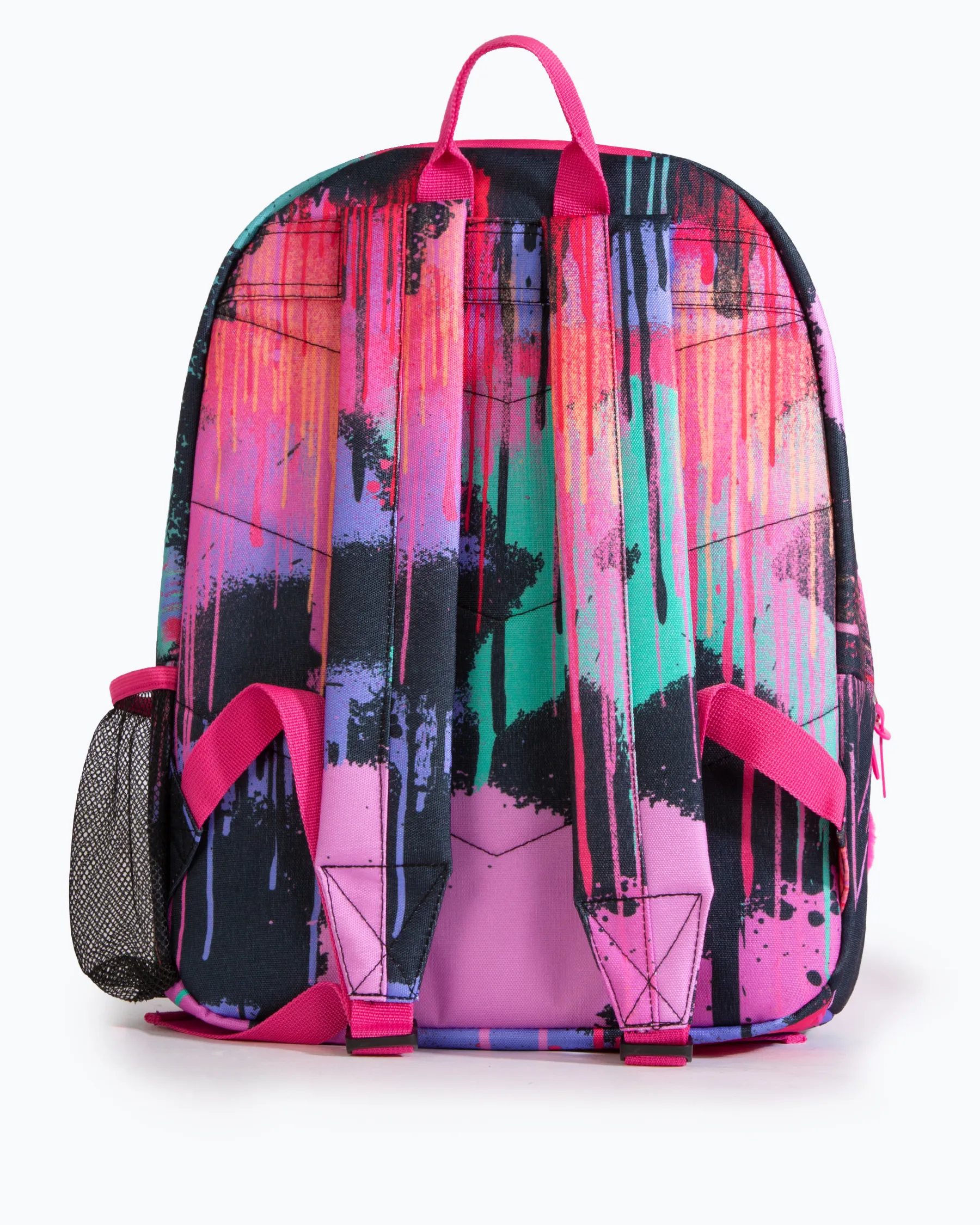 Spray Paint V2 Badge Backpack in Black