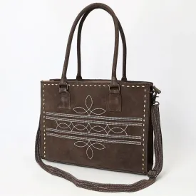 The Whitney Suede Leather Tote Bag