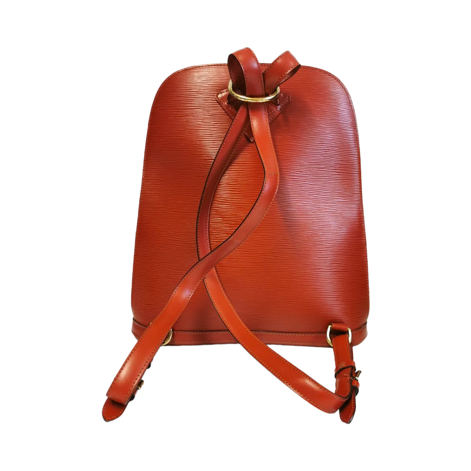 Trendy Inspired Louis Vuitton Gobelin Backpack Brown Epi Gold