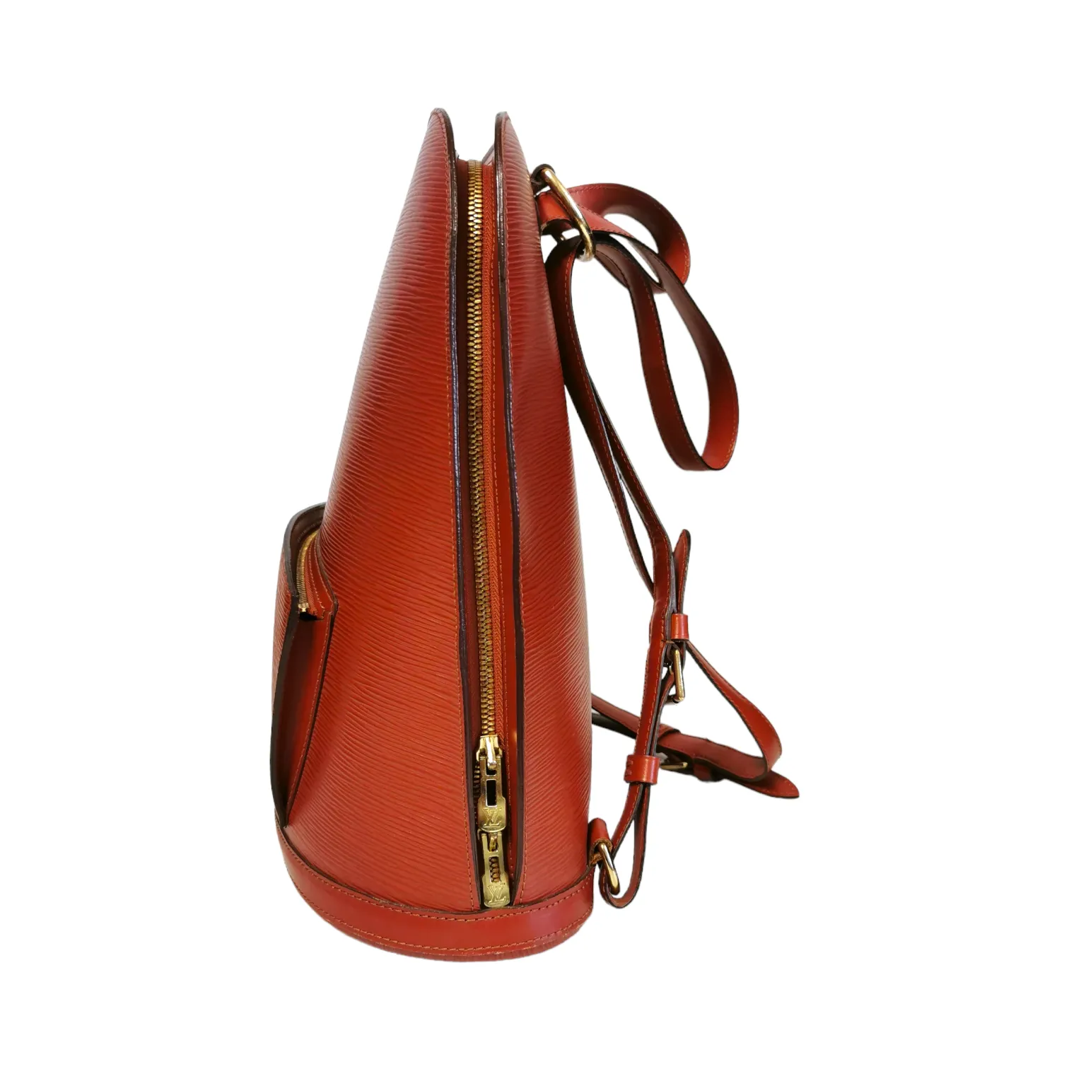 Trendy Inspired Louis Vuitton Gobelin Backpack Brown Epi Gold