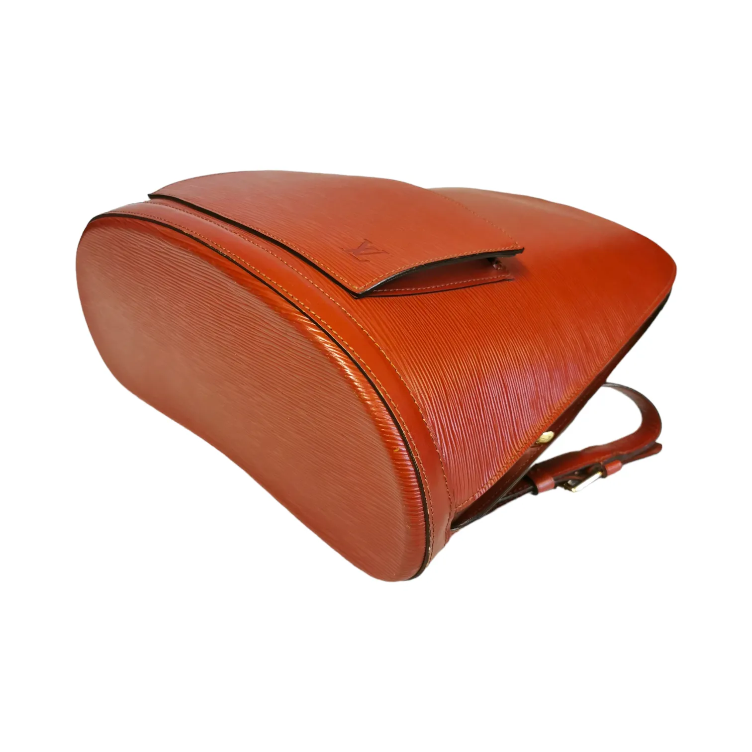 Trendy Inspired Louis Vuitton Gobelin Backpack Brown Epi Gold