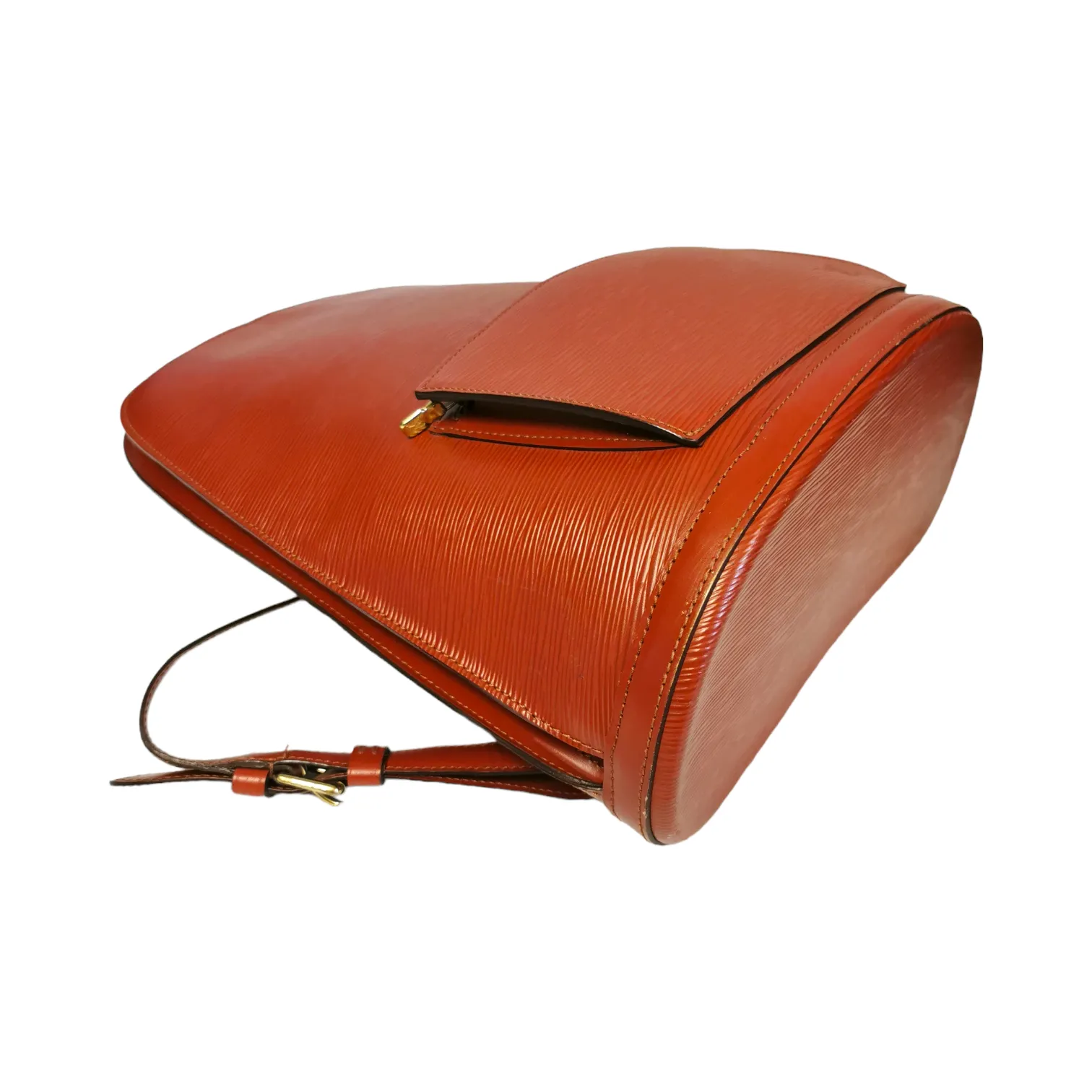 Trendy Inspired Louis Vuitton Gobelin Backpack Brown Epi Gold