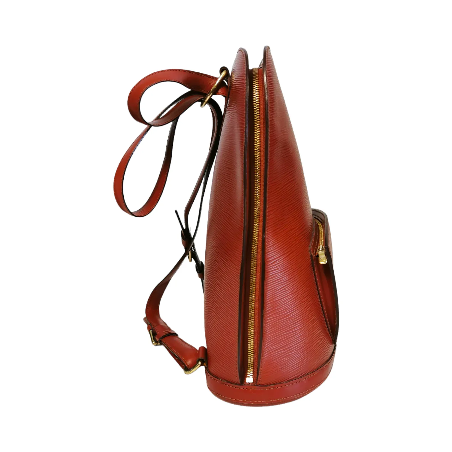 Trendy Inspired Louis Vuitton Gobelin Backpack Brown Epi Gold