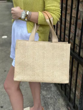TRVL Oasis Tote Bag- Straw Sand
