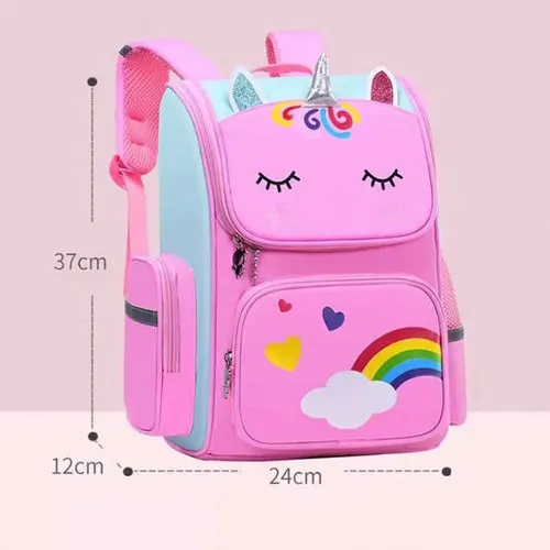 Unicorn waterproof travel backpack, cute and practical construction,