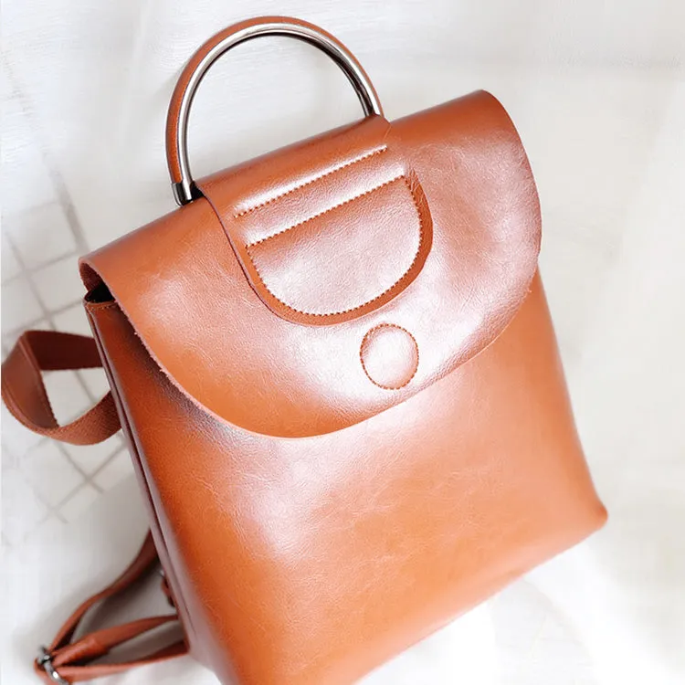 Womens Laptop Backpack Purse Leather Handbags Crossbody Bags for Women