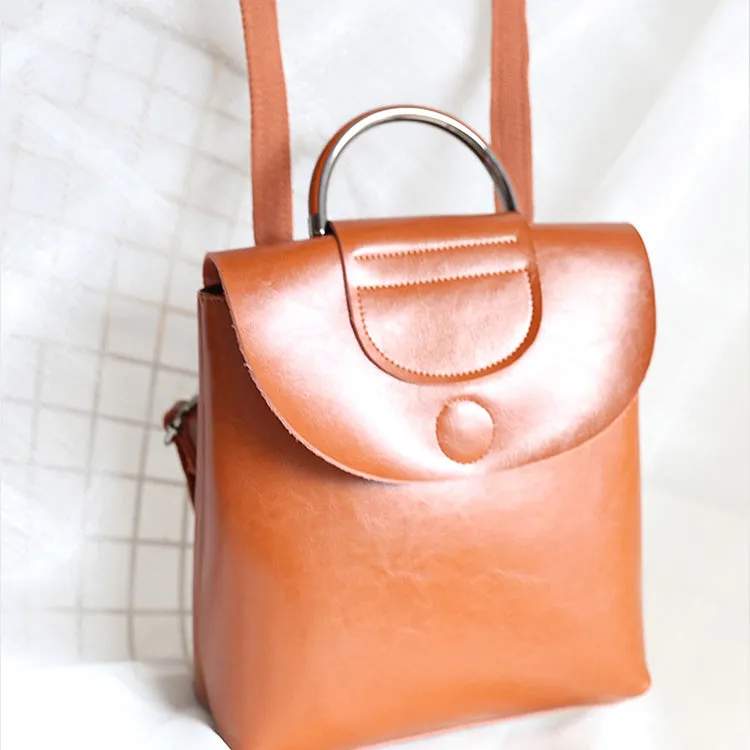 Womens Laptop Backpack Purse Leather Handbags Crossbody Bags for Women