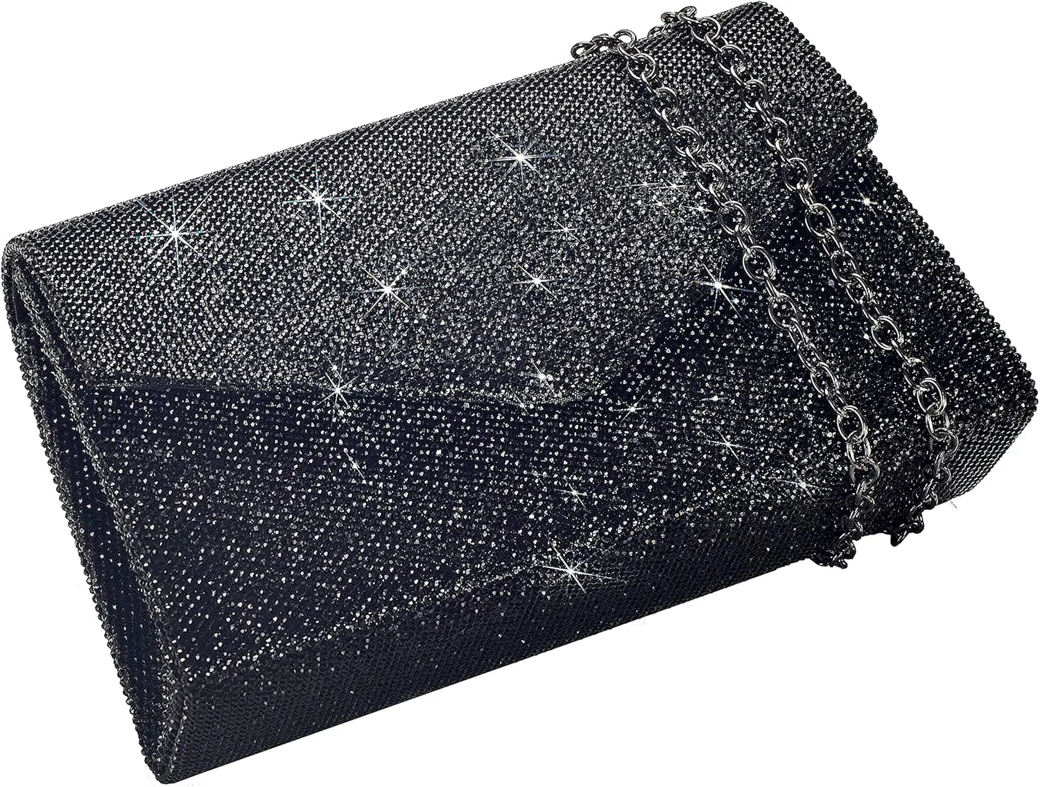 Women's Sparkly Evening Bags Glitter Rhinestone Clutch Purse for Party Prom Wedding