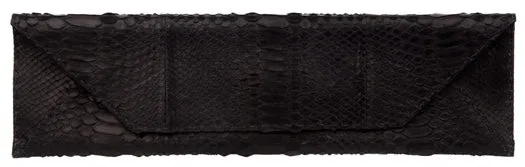 XL ENVELOPE CLUTCH | BLACK