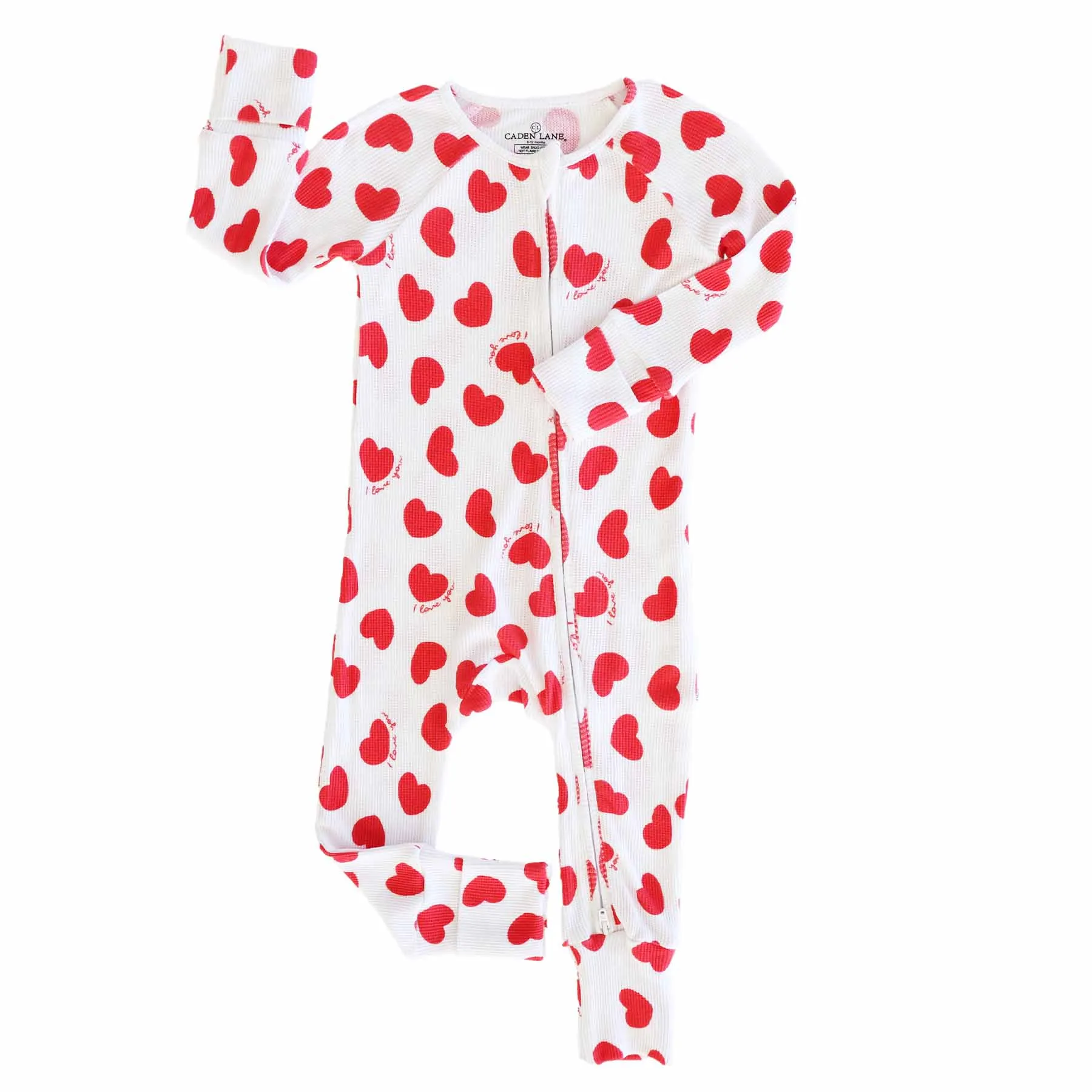 XOXO Waffle Convertible Zip Romper