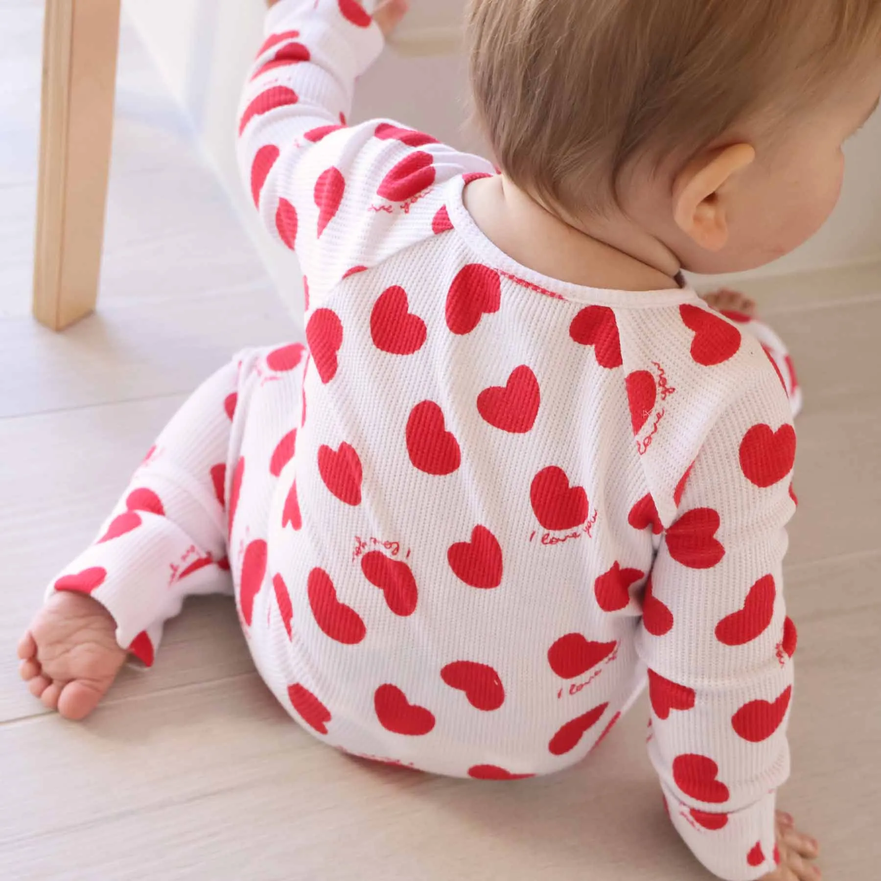XOXO Waffle Convertible Zip Romper