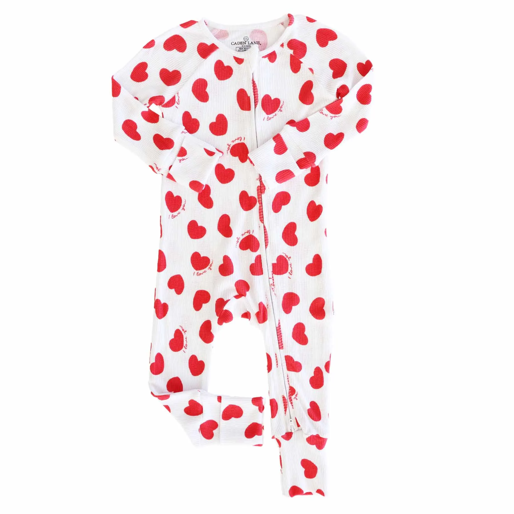 XOXO Waffle Convertible Zip Romper