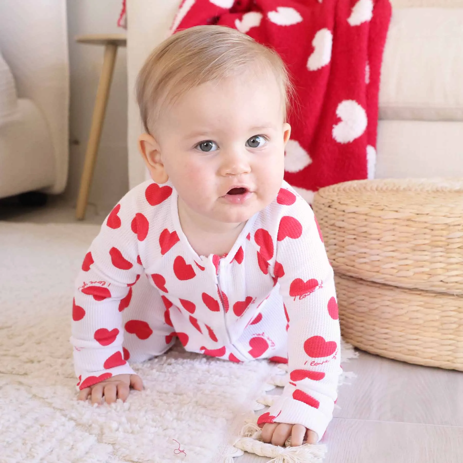 XOXO Waffle Convertible Zip Romper